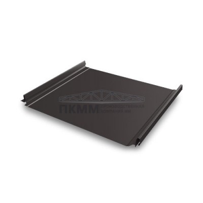 Кликфальц Pro 0,5 Rooftop Matte с пленкой на замках RR 32 темно-коричневый