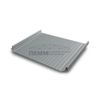 Кликфальц Pro Gofr Grand Line 0,5 GreenCoat Pural BT, matt RR 22 серый (RAL 7042 транспортный серый a)