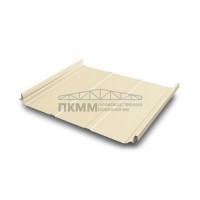 Кликфальц Pro Line Grand Line 0,5 Satin с пленкой на замках RAL 1015 светлая слоновая кость