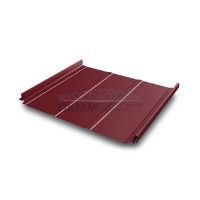Кликфальц Pro Line Grand Line 0,7 PE с пленкой на замках RAL 3005 красное вино
