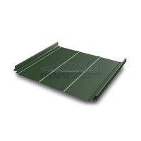 Кликфальц Pro Line Grand Line 0,5 GreenCoat Pural с пленкой на замках RR 11 темно-зеленый (RAL 6020 хромовая зелень)