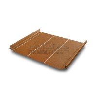 Кликфальц Pro Line Grand Line 0,5 Quarzit с пленкой на замках Cuprum Steel