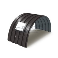 Арочное укрытие для конвейеров из профлиста МП35ПГ-1076, 1,0, в полимерном покрытии Арочное укрытие для конвейеров из профлиста МП35ПГ-1076, 1,0, в полимерном покрытии