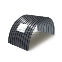 Арочное укрытие для конвейеров из профлиста С21ПГ-1051, 0,9, в полимерном покрытии Арочное укрытие для конвейеров из профлиста С21ПГ-1051, 0,9, в полимерном покрытии