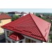 Металлочерепица Монтеррей-0.45 RAL3020 Полиэстер