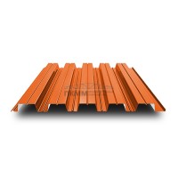 Профнастил НС44 0.7мм 1000 Полиэстер RAL2004