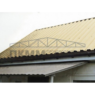 Профнастил НС44 0.5мм 1000 Norman RAL1014