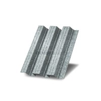 Профнастил Н114-0,65-700 мм оцинкованный