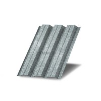 Профнастил Н60-0,55-700 мм оцинкованный