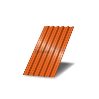 Профнастил С21-0,55-600 мм окрашенный