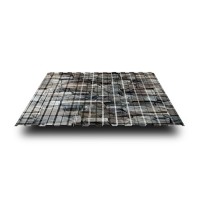 Профнастил МП10-0.5-1100 ECOSTEEL Белый камень