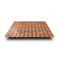 Профнастил МП10-1100-0.5 Кирпич ECOSTEEL