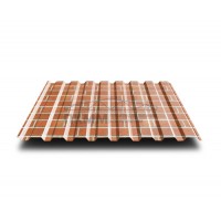 Профнастил МП20-1100-0.5 Кирпич ECOSTEEL