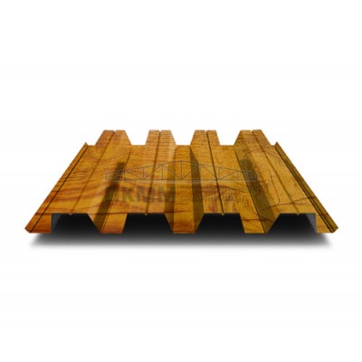 Профнастил Н60-0.5-845 ECOSTEEL-T Золотой дуб