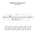 Профнастил НС35-0.5-1000 Призма RAL3005
