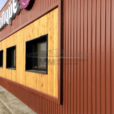 Профнастил C21-0.5-1000 Viking E RAL8004