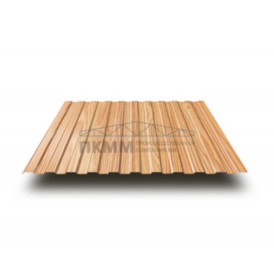 Профнастил С8-0.5-1150 ECOSTEEL Лиственница