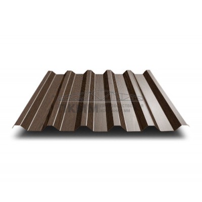 Профнастил С44-0.5-1000 ECOSTEEL-MA Мореный дуб