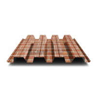 Профнастил Н60-0.5-845 ECOSTEEL Кирпич