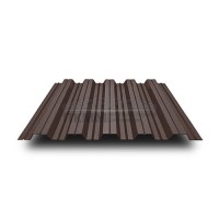 Профнастил НС35-0.5-1000 Пластизол RAL8017