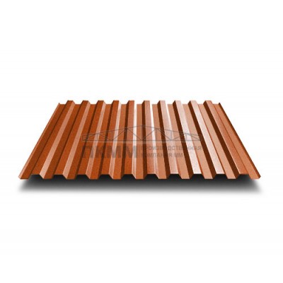 Профнастил C21-0.5-1000 AGNETA-20 Copper/Copper