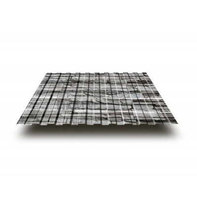 Профнастил С8-0.5-1150 ECOSTEEL Белый плитняк