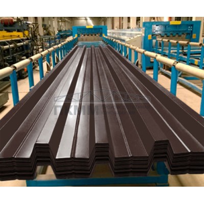 Профнастил Н57-0.5-750 Colorcoat Prisma RAL8017