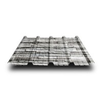 Профнастил НС38-0.5-1000 ECOSTEEL Белый Плитняк