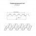Профнастил Н75-0.65-750 RAL9005 Полиэстер