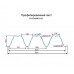 Профнастил Н153-840-0.7 RAL6005 Полиэстер