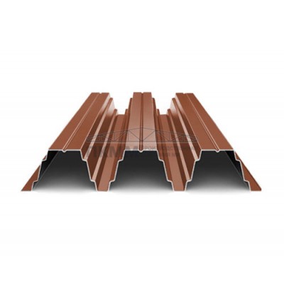 Профнастил Н153-840-0.8 RAL8004 Полиэстер