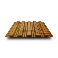 Профнастил НС35-0.5-1000 ЗолотойДуб ECOSTEEL_T