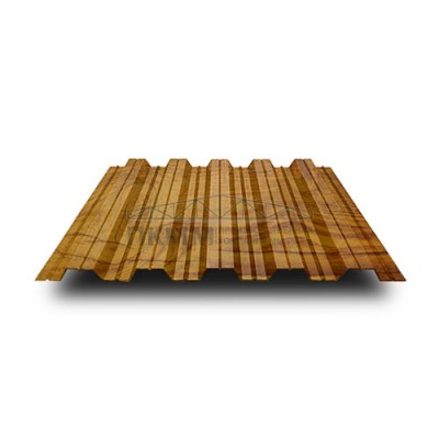 Профнастил НС35-0.5-1000 ЗолотойДуб ECOSTEEL_T