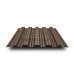 Профнастил НС35-0.5-1000 МореныйДуб ECOSTEEL