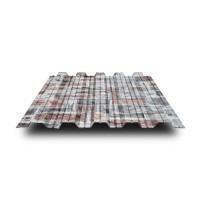 Профнастил НС35-0.5, Ширина-1100, ECOSTEEL Кварцевый Сланец