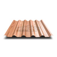 Профнастил С44-0.5-1000 Кедр ECOSTEEL_T