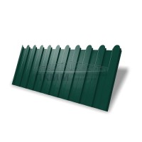 Профнастил фигурный C8-1160-0,45 Drap RAL6005