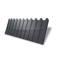 Профнастил фигурный C8-1160-0,45 Drap RAL7024