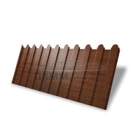 Профнастил фигурный C8-1160-0,45 Print Elite Rowan