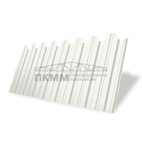 Профнастил фигурный С10А-1150-0,45 Drap с пленкой RAL 9003