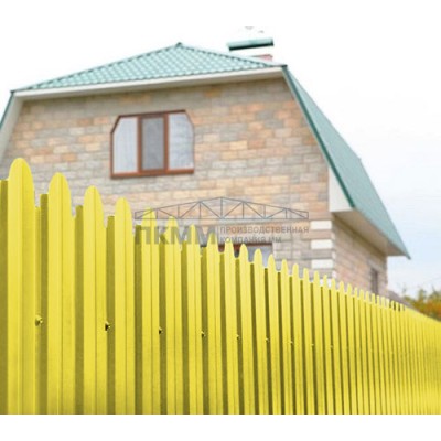 Профнастил фигурный С10А-1150-0,45 Полиэстер с пленкой RAL 1018