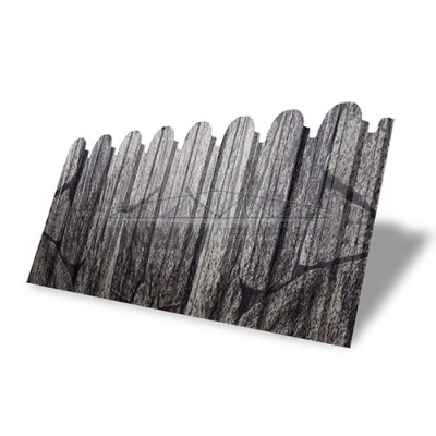 Профнастил фигурный С10В-1150-0,45 Print Elite King Stone