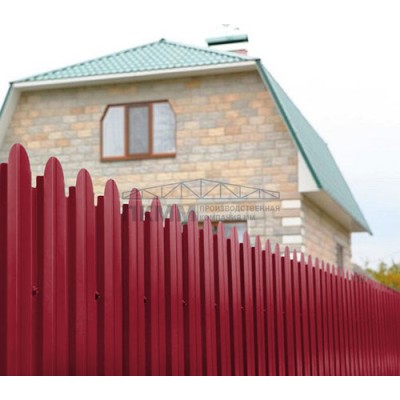 Профнастил фигурный С10А-1150-0,45 Полиэстер с пленкой RAL 3003