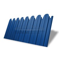 Профнастил фигурный С10В-1150-0,45 ПЭ, RAL 5005