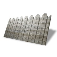 Профнастил фигурный С10В-1150-0,45 Print Elite Nordic Wood