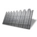 Профнастил фигурный С10А-1150-0,45 Print Premium Silver Wood