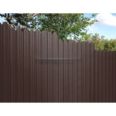 Профнастил фигурный С10В-1150-0,5 Satin Мatt RAL 8017 Профнастил фигурный С10В-1150-0,5 Satin Мatt RAL 8017