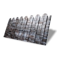 Профнастил фигурный С10В-1150-0,45 Print Elite с пленкой Fine Stone Профнастил фигурный С10В-1150-0,45 Print Elite с пленкой Fine Stone