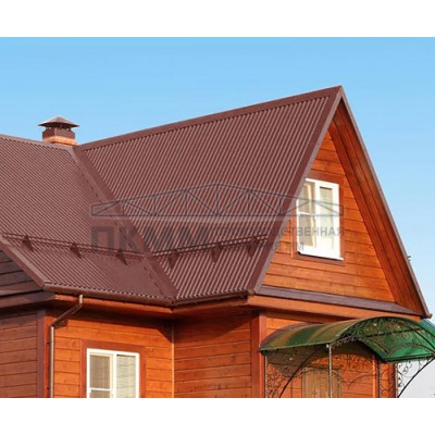 Профнастил C21-0.7-1000 RAL3009 Полиэстер