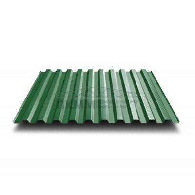 Профнастил C21-0.5-1000 RAL6002 Полиэстер
